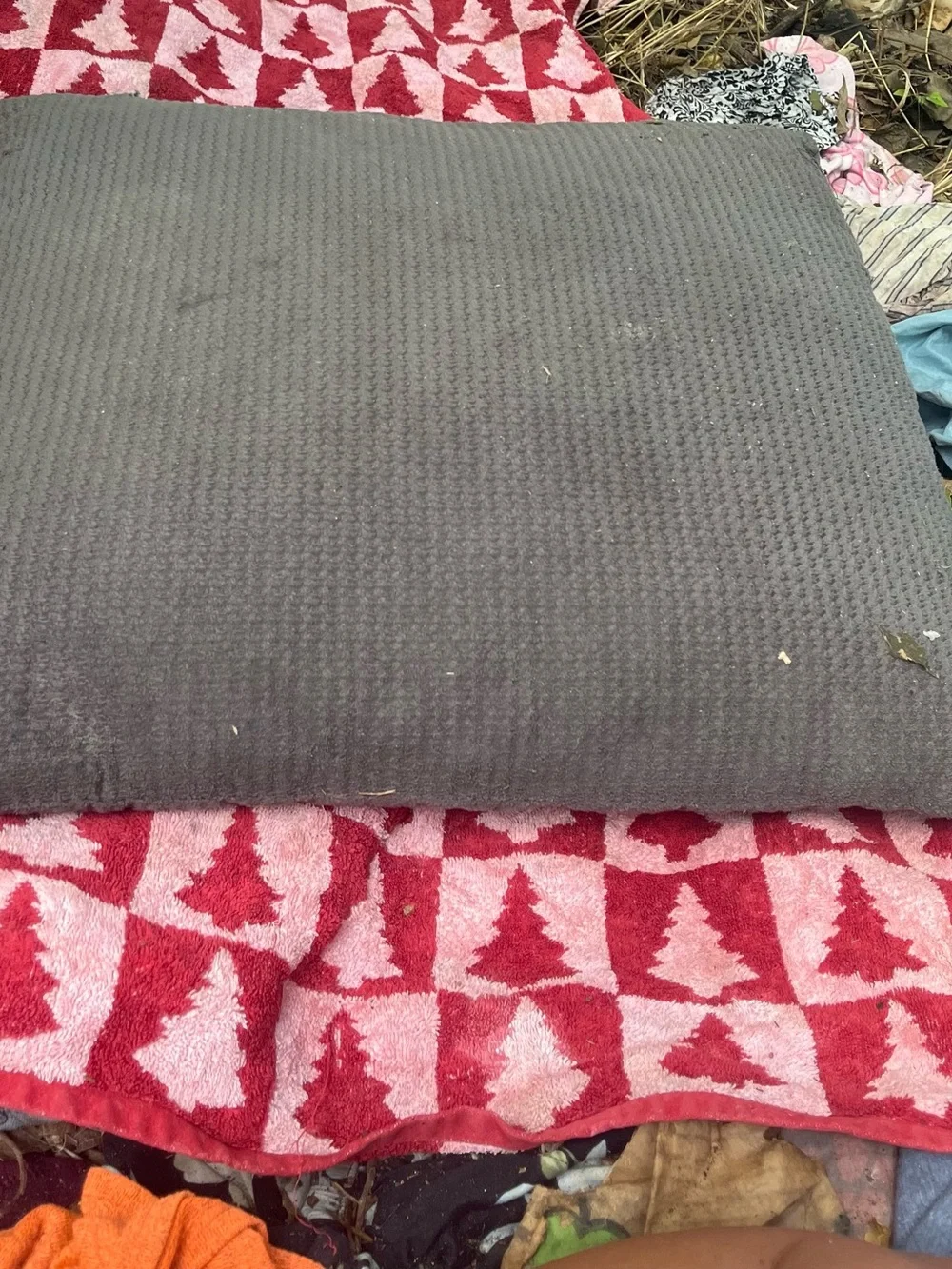 Gray Waffle-Texture Pillow Shams – Neutral Bedding Accent